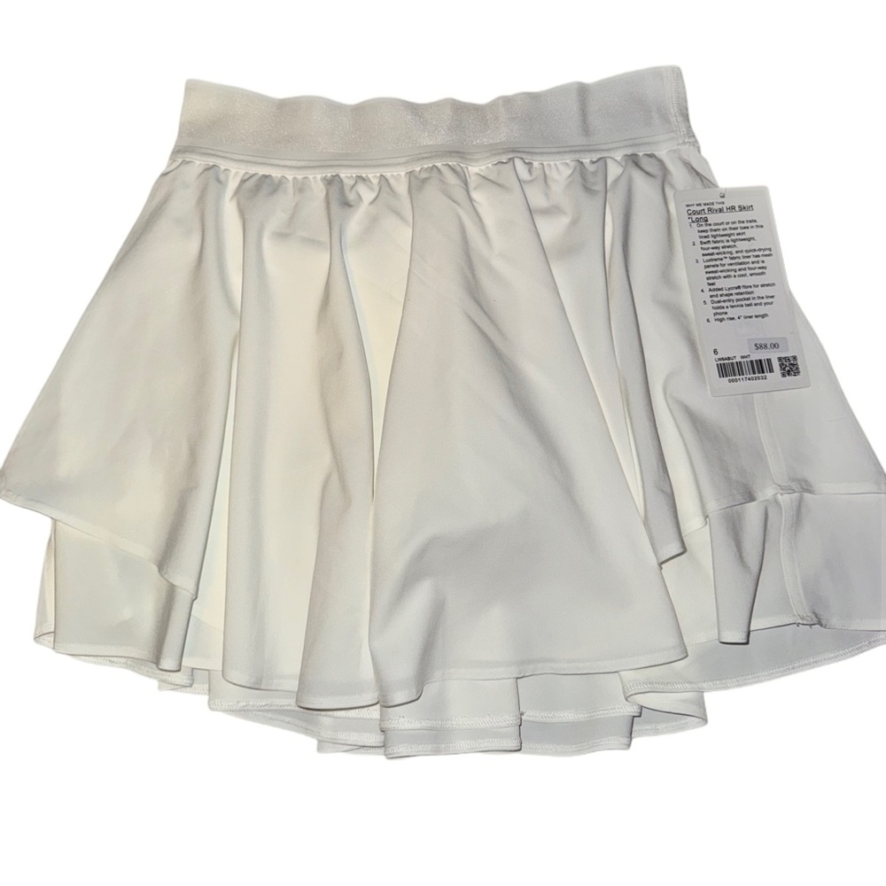 Lululemon Court Rival Skirt NWT